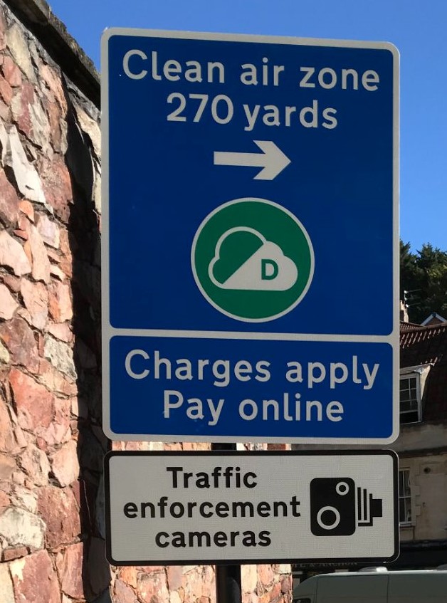 Clean Air Zone signs